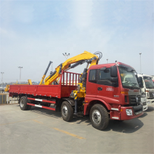 XCMG Official 12ton truck mounted crane with foldable arm SQ12ZK3Q lorry mounted crane for sale